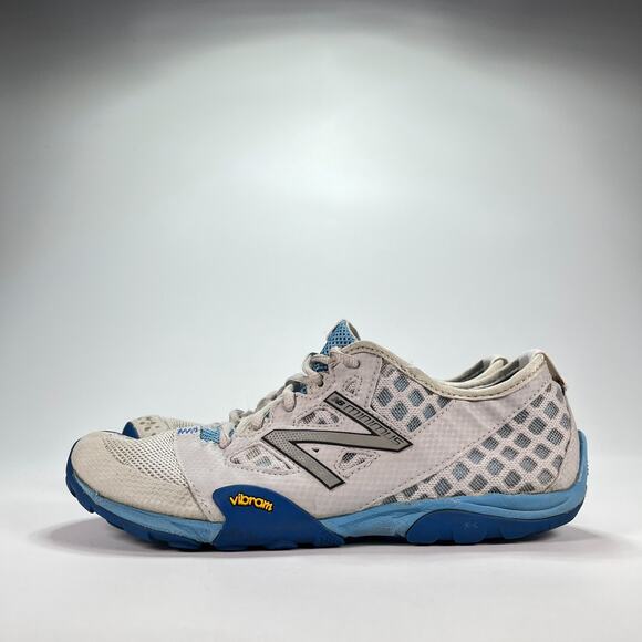 New Balance Minimus Trail Light Gray Blue Running Shoes WT20GB Women's Size 8.5 - Picture 4 of 10